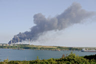 Explosion at the Chevron refinery in Pembrokeshire, Wales, Britain - 02 Jun 2011
