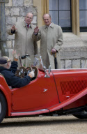 Prince Philip Views MG's
