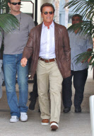 Arnold Schwarzenegger Shops at Barney's New York