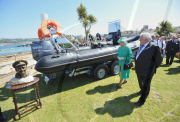 Queen Elizabeth Ii and Prince Philip Visiting the Scilly Isles, Britain - 03 Jun 2011