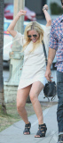 Brittany Snow and Mystery Man Have Drinks at Cabo 