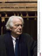 PARIS : Jorge Semprun et Daniel Benoin au theatre du Rond Point