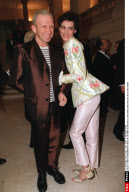 PARIS:INAUGURATION MUSEE DE LA MODE ET DU TEXTILE-JEAN PAUL GAULTIER,INES DE LA FRES