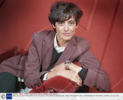 INES DE LA FRESSANGE WRITER OF THE BOOK 'PROFESSION MANNEQUIN', PARIS, FRANCE