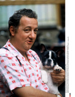 FRANCE : Personnalites du monde de la television, du cinema et de la television dans les annees 80