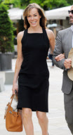 TARA PALMER TOMKINSON SHOWING OFF HER NEW NOSE