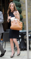 TARA PALMER TOMKINSON SHOWING OFF HER NEW NOSE