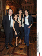 PARIS : Ines de la Fressange receives the Paris medal at  City Hall