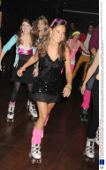 The Day-Glo Midnight Roller Disco at the Renaissance Rooms in Vauxhall to Raise Money for Charity Organised by Kate Middleton and Holly Branson, London, Britain - 17 Sep 2008