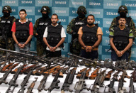 MEXICO-MEXICO CITY-SECURITY-ARSENAL SEIZED