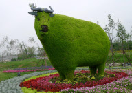 CHINA-XI'AN-HORTICULTURAL EXPO-PLANT SCULPUTURE (CN)