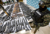 MEXICO-MEXICO CITY-SECURITY-ARSENAL SEIZED