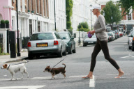 EXC BRIGITTE NIELSEN IN LONDON