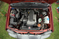 Blackbird makes nest under bonnet of car next to engine, Porthcawl, Wales - 09 Jun 2011