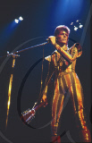 David Bowie on the Ziggy Stardust World Tour with the Spiders from Mars, London, Britain - 1973