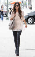 Ashley Tisdale has lunch with an older man