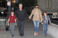 Michael Douglas and Catherine Zeta Jones out and about with children, New York, America - 13 Jun 2011