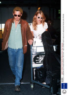 STARS AT LONDON HEATHROW AIRPORT, BRITAIN - 1995
