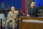 US-Generalstabschef Admiral Michael G. Mullen zu Gast bei David Letterman