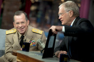 US-Generalstabschef Admiral Michael G. Mullen zu Gast bei David Letterman