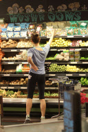 Ashley Greene is a Healthy Grocery Shopper