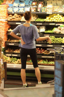Ashley Greene is a Healthy Grocery Shopper