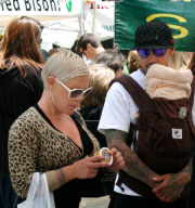 Pink and Carey Hart Bring Baby Willow to the Market