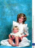 PRINCESS DIANA WITH PRINCE WILLIAM - 1984