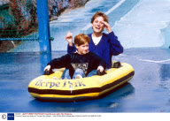 Princess Diana and family at Thorpe Park, Britain - 1992