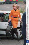 PRINCESS DIANA IN LIVERPOOL, BRITAIN - 1995