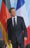 GERMANY-FRANCE-MERKEL-SARKOZY-PRESS CONFERENCE