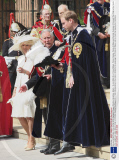 Service for the Order of the Garter at St. George's Chapel, Windsor, Berkshire, Britain - 15 Jun 2009