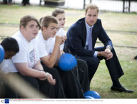 Prince William Meeting Skill Force Instructors and Young People at HM Tower of London, Britain - 06 Jul 2009