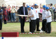 Prince William Meeting Skill Force Instructors and Young People at HM Tower of London, Britain - 06 Jul 2009