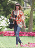 Nicky Hilton Out for a Stroll on a Lovely Day