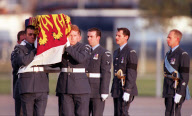 Princess Diana - Funeral Procession - RAF Northolt