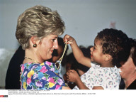 BRASIL : Charles and Diana on official visit