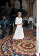 LONDON : Princess Diana at Hindu temple