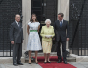 Luncheon to celebrate Prince Philip's 90th birthday, Downing Street, London, Britain - 21 Jun 2011