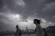 CHINA-HONG KONG-TROPICAL STORM-WARNING (CN)