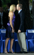CHARLENE WITTSTOCK ET LE PRINCE ALBERT II A LA SOIREE AMBER FASHION A MONACO