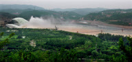 CHINA-HENAN-YELLOW RIVER-XIAOLANGDI RESERVOIR-SLUICE (CN)