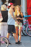 *EXCLUSIVE* Audrina Patridge and Corey Bohan Bar Hop in Hermosa Beach