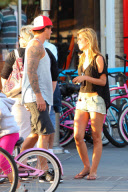 *EXCLUSIVE* Audrina Patridge and Corey Bohan Bar Hop in Hermosa Beach