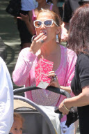 *EXCLUSIVE* Jennifer Lopez takes the family to Disneyland!