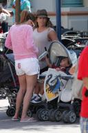 *EXCLUSIVE* Jennifer Lopez takes the family to Disneyland!