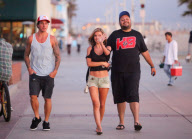 *EXCLUSIVE* Audrina Patridge and Corey Bohan Bar Hop in Hermosa Beach