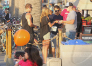*EXCLUSIVE* Audrina Patridge and Corey Bohan Bar Hop in Hermosa Beach