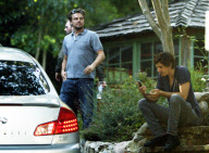 EXCLUSIVE Leonardo DiCaprio, Lukas Haas and Ethan Suplee have a guy weekend on Mulholland