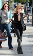 KATE MOSS OUT IN LONDON
